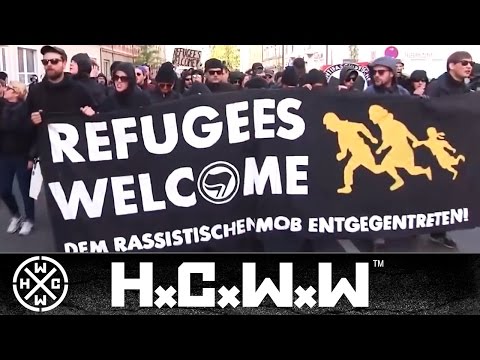 Youtube: VOLKER PUTT - REFUGEES WELCOME - HARDCORE WORLDWIDE (OFFICIAL D.I.Y. VERSION HCWW)
