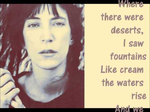 Youtube: Patti Smith   People Have the Power