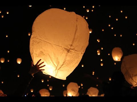 Youtube: How To Release A Sky Lantern