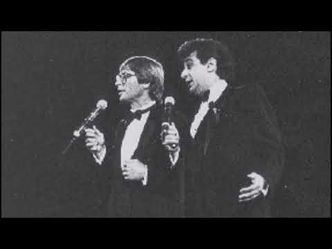 Youtube: John Denver and Plácido Domingo - Perhaps Love (with lyrics)