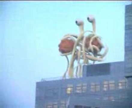 Youtube: Flying Spaghetti Monster spotted in Germany