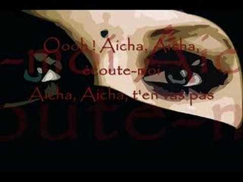 Youtube: Cheb Khaled, Aicha(lyrics)