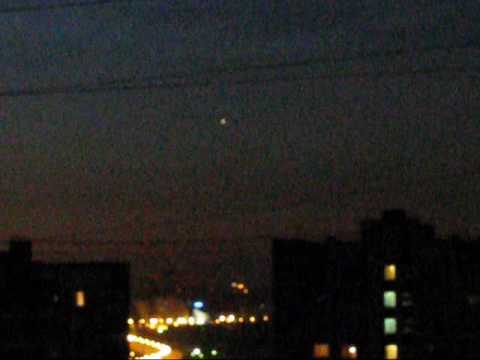 Youtube: UFO Moscow 12 july 2009 3:21  am
