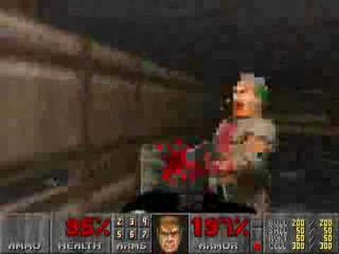 Youtube: doom 1 pc chainsaw rampage hanger and nuclear plant