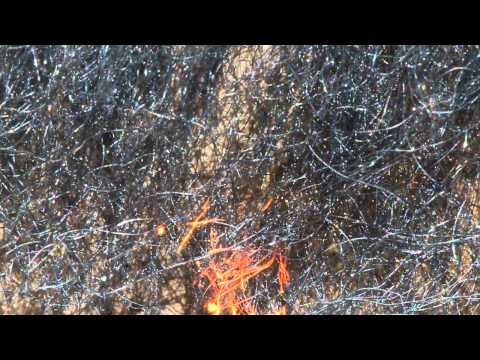 Youtube: Steel Wool Burning Close Up