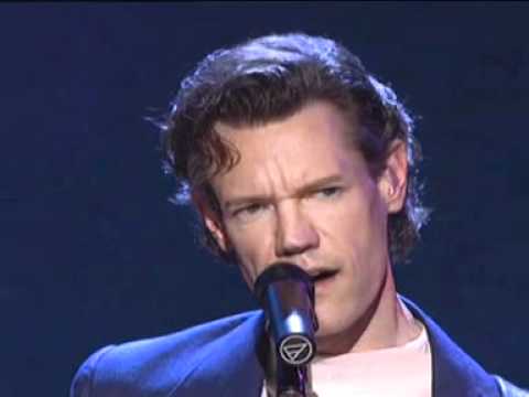 Youtube: "On the other hand" - Randy Travis. (Live).