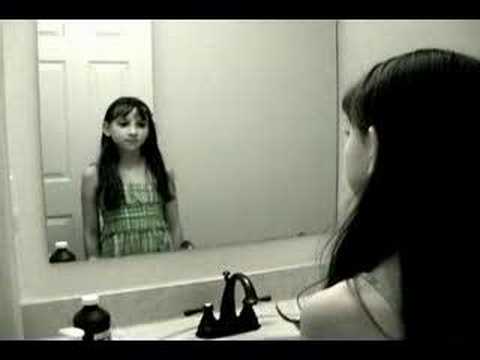 Youtube: Creepy Grudge Ghost Girl in the Mirror!