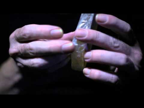 Youtube: ASMR 2 Minute Tingle Silver Soap Crinkle