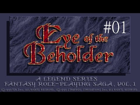 Youtube: Eye of the Beholder 1 1990 #01 German Deutsch Let's Play
