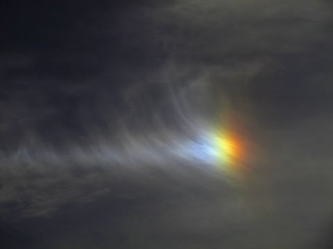 Youtube: BEAUTIFUL Ghostly Fire Rainbow Time-Lapse! Circumhorizontal Arc.