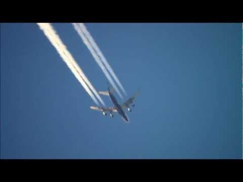 Youtube: Aeroflot IL96 on Morning Sky Above Poland [FullHD] Ił96 nad Polską