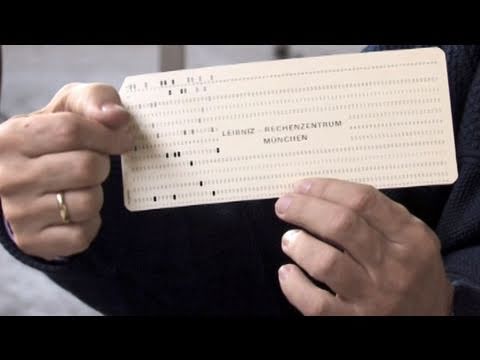 Youtube: Wie funktioniert das Speichern auf einer Lochkarte?