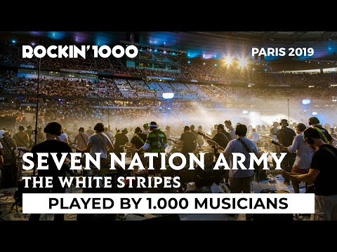 Youtube: Seven Nation Army / Rockin'1000 That's Live Official