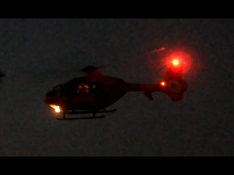 Youtube: Rettungshubschrauber Christoph 31 (D-HDEC) Start in der Nacht in Velten