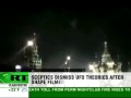 Youtube: UFO Red Stare? Spying saucer pyramid over Kremlin