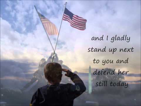 Youtube: Lee Greenwood- God Bless the U.S.A. lyrics