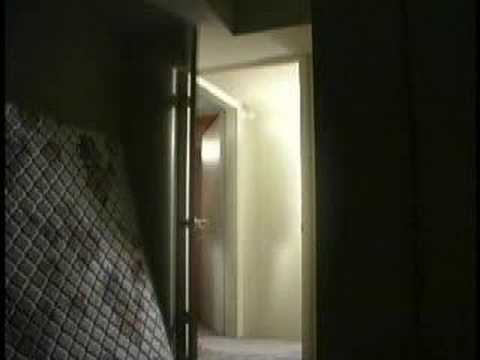 Youtube: Ghost opens door and walks into a room