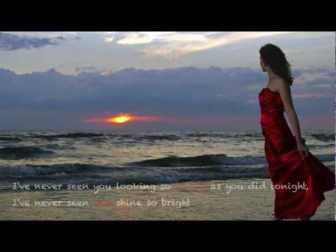 Youtube: Chris De Burgh - Lady in Red (Lyrics on screen)