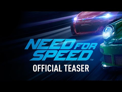 Youtube: Need for Speed Teaser Trailer - PC, PS4, Xbox One