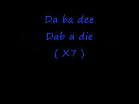 Youtube: Im Blue- Eifel 65  (Lyrics)