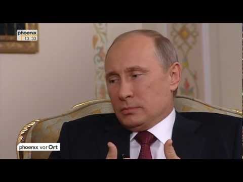 Youtube: Jörg Schönenborn im Gespräch mit Wladimir Putin