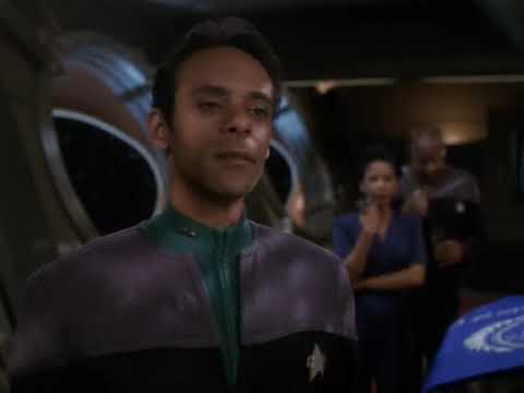 Youtube: DS9's 6x25  - The Sound of Her Voice - Funeral/Wake scene