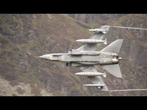 Youtube: Mach Loop - Tornado GR4 and USAF F15E low flying
