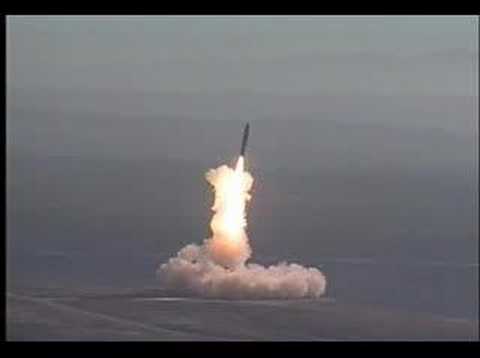 Youtube: ICBM Peacekeeper launch