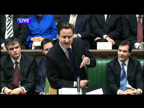 Youtube: Cameron vs Miliband - "You knifed your brother in the back!" - PMQ's 09/03/11 [HD]