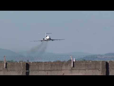 Youtube: Tupolev Tu-154M FlyBy