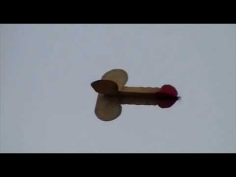 Youtube: Flying boner - Weird Flying Things - How to build a foam plane -  Viral video