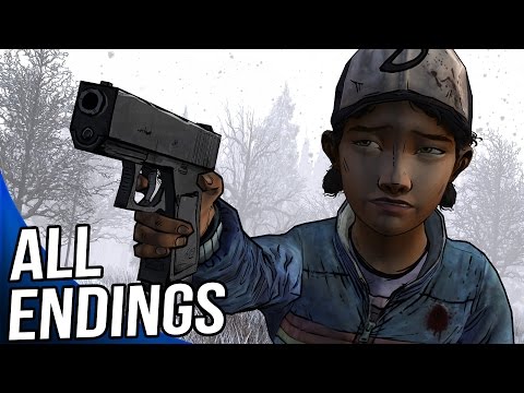 Youtube: All Endings In The Walking Dead Game Season 2 Episode 5 - All Endings