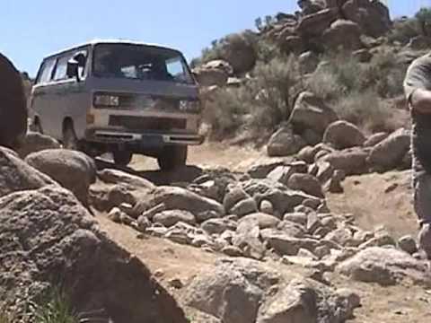 Youtube: VW Baja Bug and Westy on Mengel Pass in Death Valley, CA