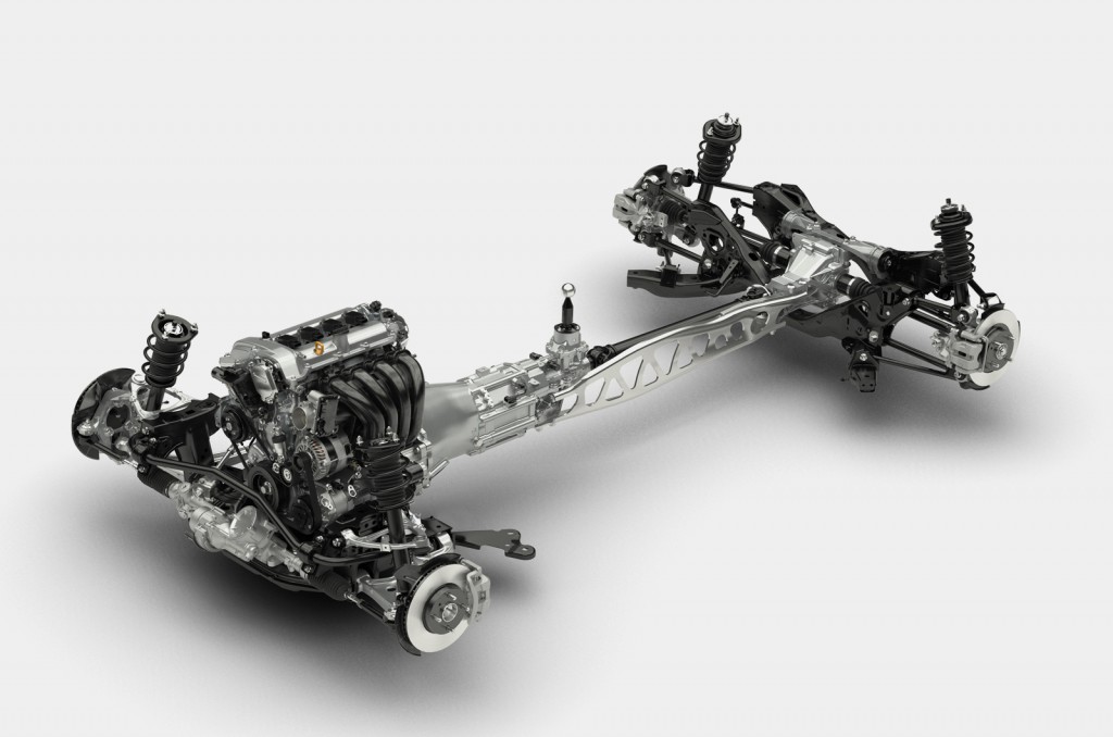 2015 Mazda MX-5 skyactive chassis