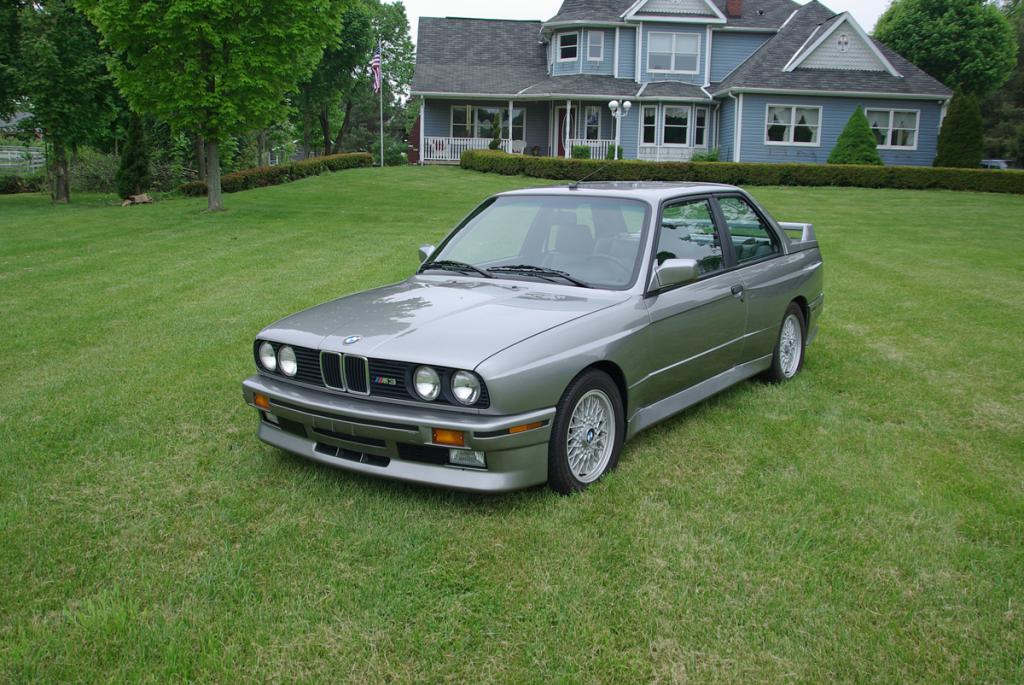 1987 BMW E30 M3 salmon grey metallic