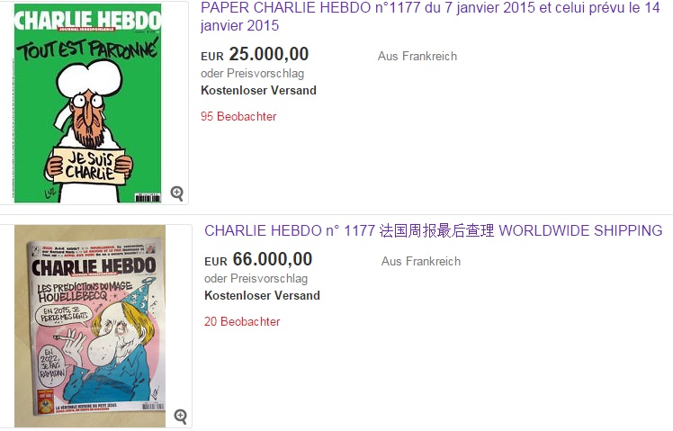 Charlie Hebdo ebay 3