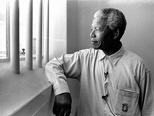 Mandela im Gefngnis