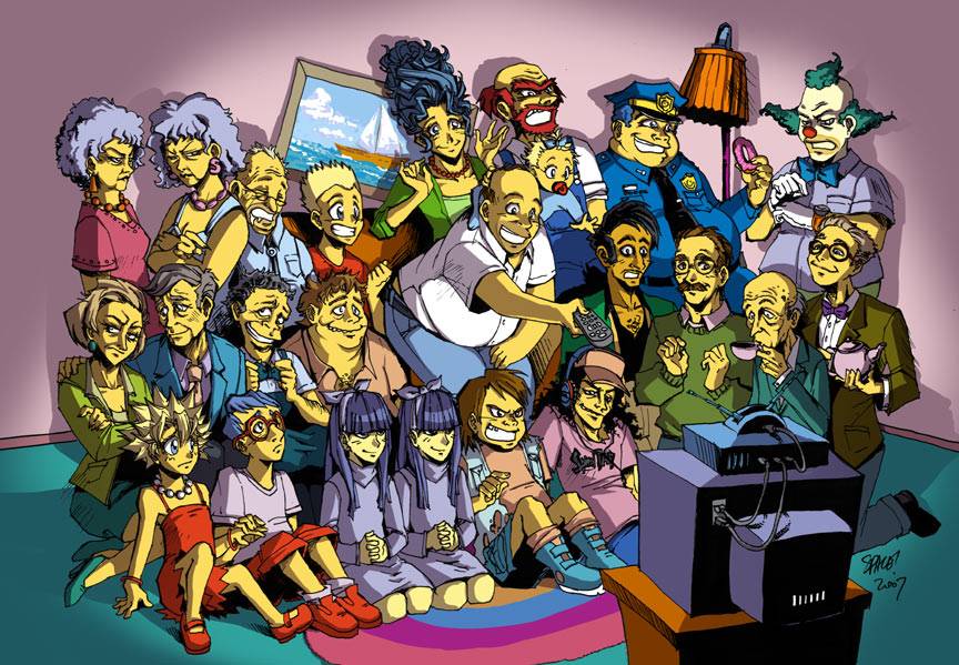 Bilder-Thread uh43048,1253897769,simpsons manga