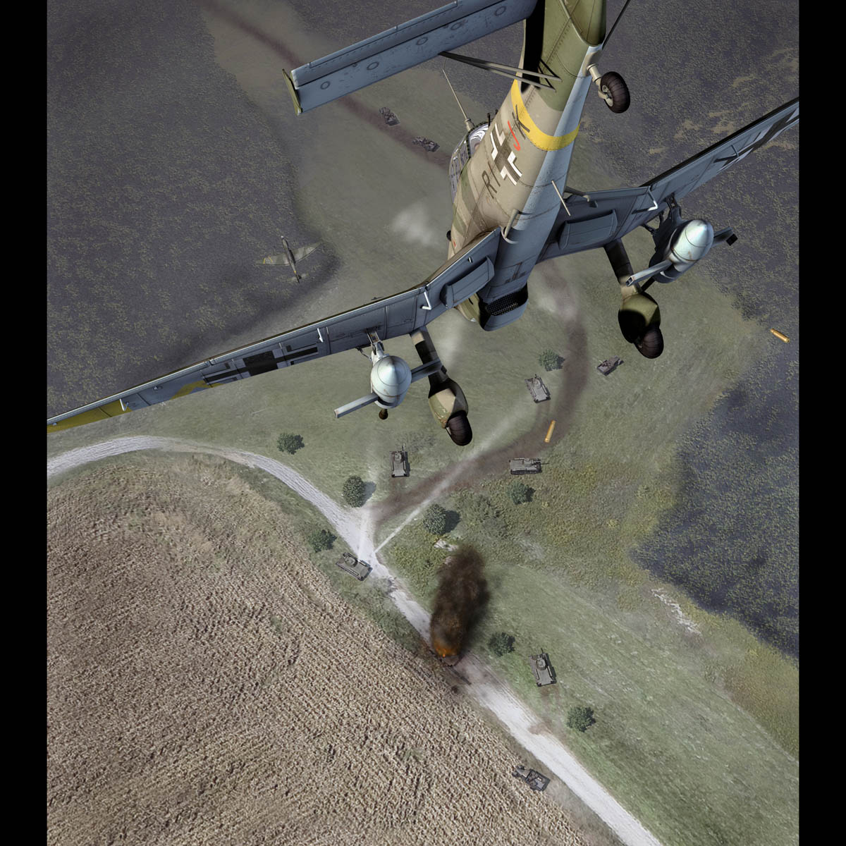 Bilder-Thread uh43048,1259282109,Raid of Ju 87 G by warag