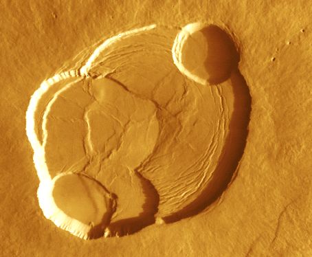 Bilder-Thread uh43048,1264647637,Olympus Mons caldera