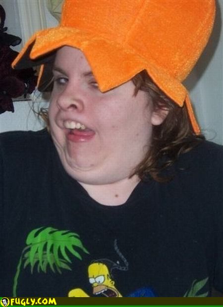 Bilder-Thread uh43048,1264691935,ugly girl