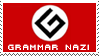 Bilder-Thread uh43048,1265411230,Grammar Nazi Stamp by grammarnaziplz