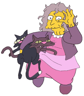 Bilder-Thread uh43048,1272997943,simpsons crazycatlady