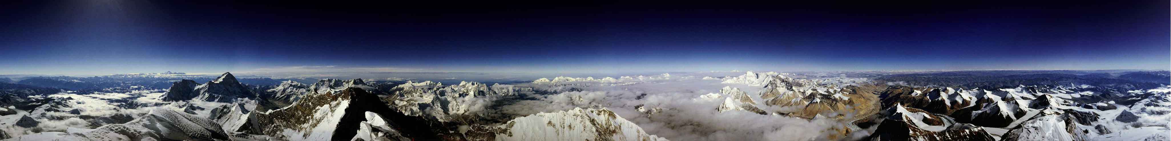 Bilder-Thread uh43048,1274095282,mt-everest-summit-360-panorama1