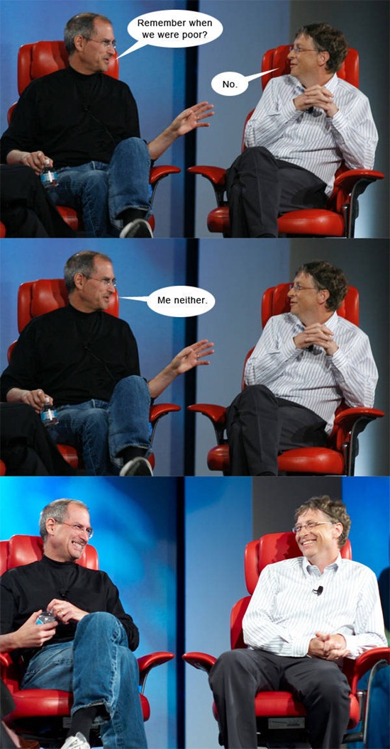 Bilder-Thread uh43048,1274342406,FunnyConversationBetweenSteveJobsBillGates 1