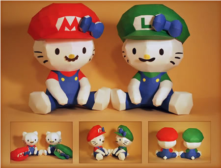 Bilder-Thread uh43048,1287439183,hello kitty mario and luigi