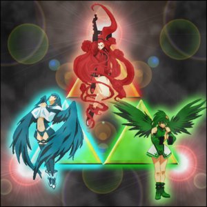 Bilder-Thread uh43048,1292549271,vXzIXV 113950 Goddess and Triforce Evolution by Linkain