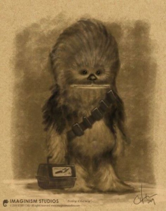Bilder-Thread uh43048,1294436210,chewbaccasfirstday-e1277761786943