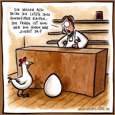 Was Kam Zuerst Das Huhn Oder Das Ei