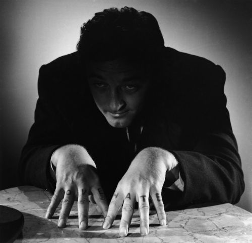 R Mitchum Night of the Hunter Love Hate
